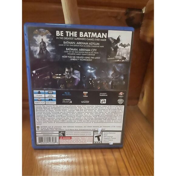 Batman: Return to Arkham (Sony PlayStation 4) - Picture 3 of 3